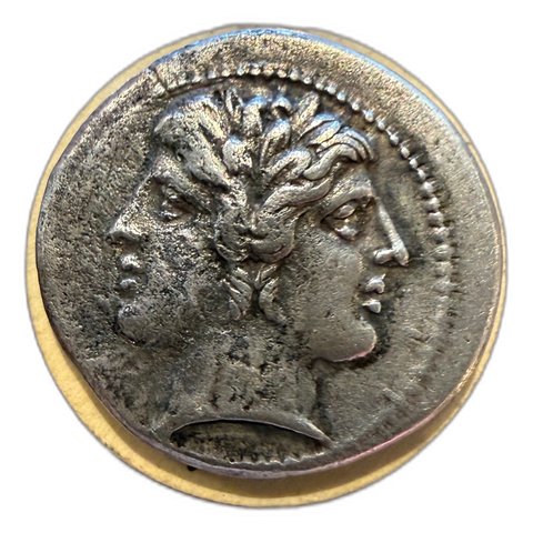 The coin, obverse