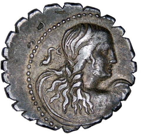 The coin, obverse