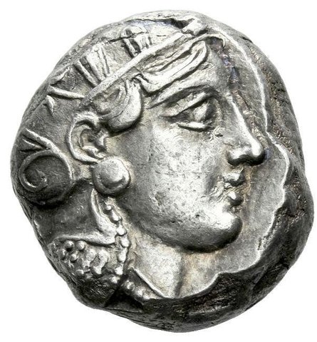 The coin, obverse