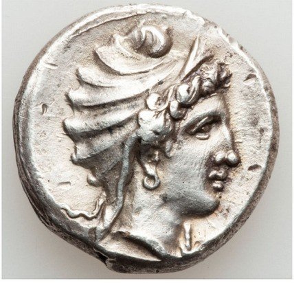 The coin, obverse