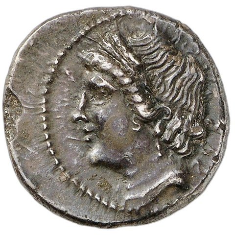 The coin, obverse