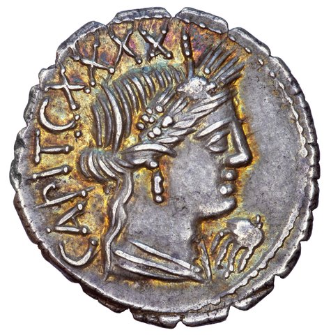 The coin, obverse