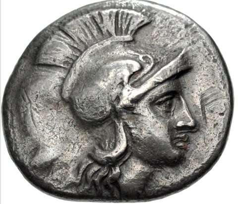The coin, obverse