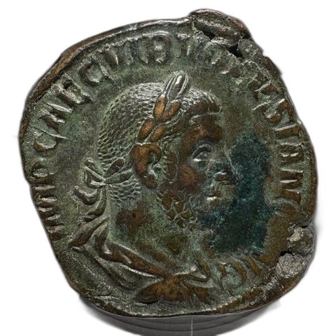 The coin, obverse