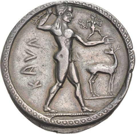 The coin, obverse
