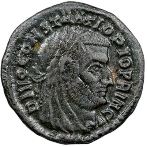 The coin, obverse