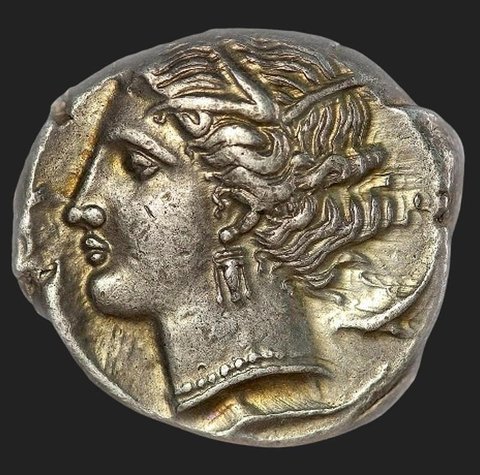 The coin, obverse