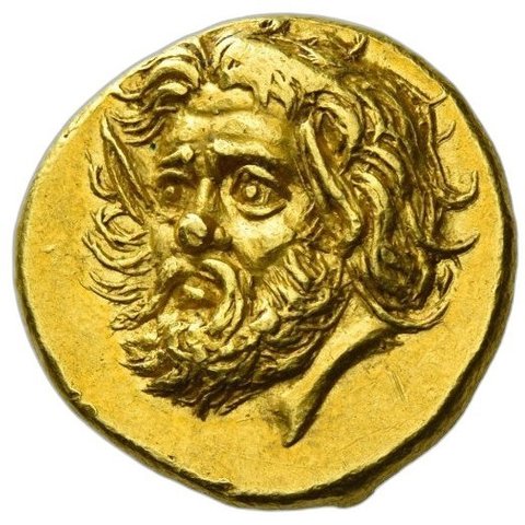 The coin, obverse