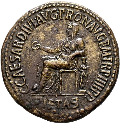 The coin, obverse