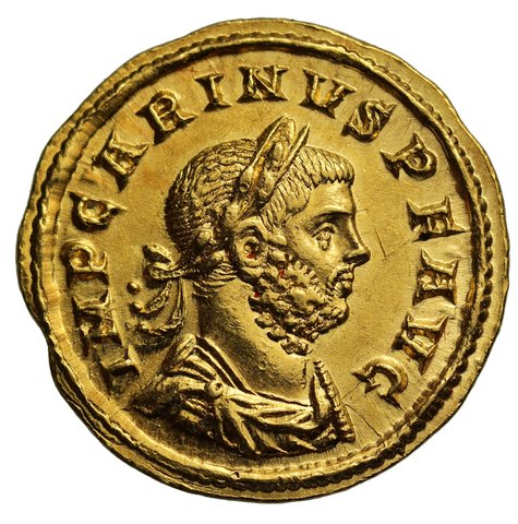 The coin, obverse