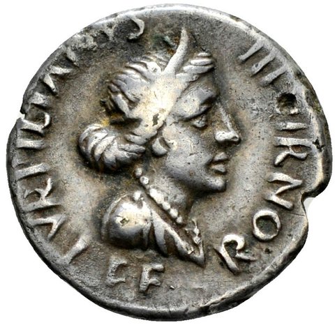 The coin, obverse