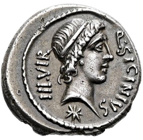 The coin, obverse