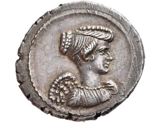 The coin, obverse