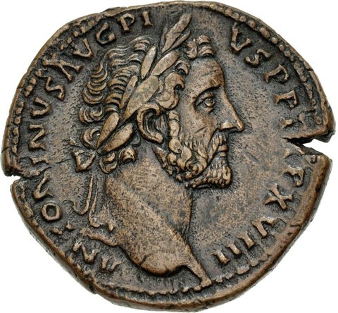 The coin, obverse