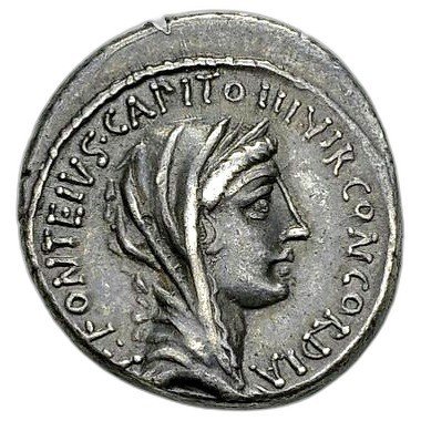 The coin, obverse