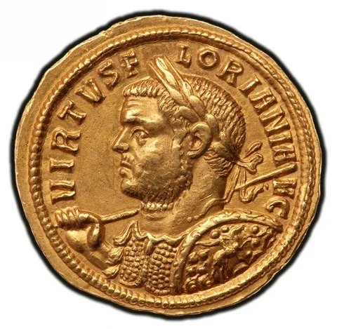The coin, obverse