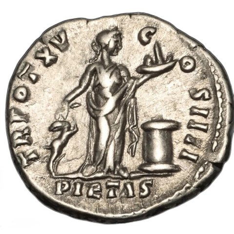 The coin, reverse