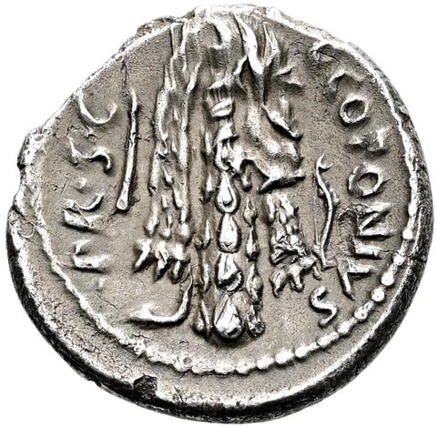 The coin, reverse