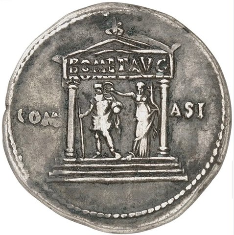 The coin, reverse