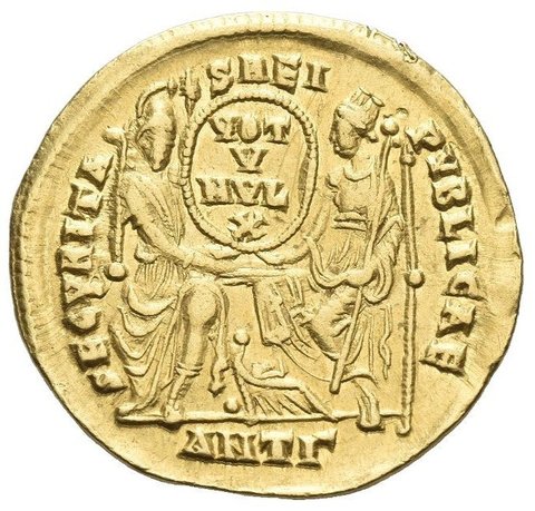 The coin, reverse