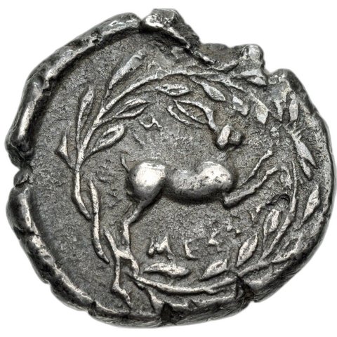 The coin, reverse