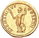 The coin, reverse