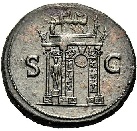The coin, reverse