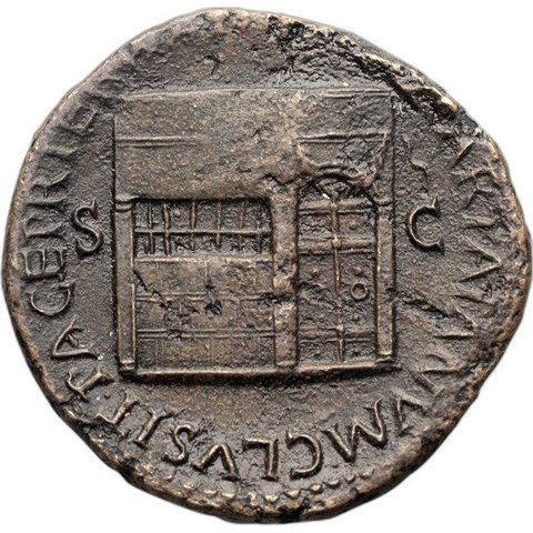 The coin, reverse