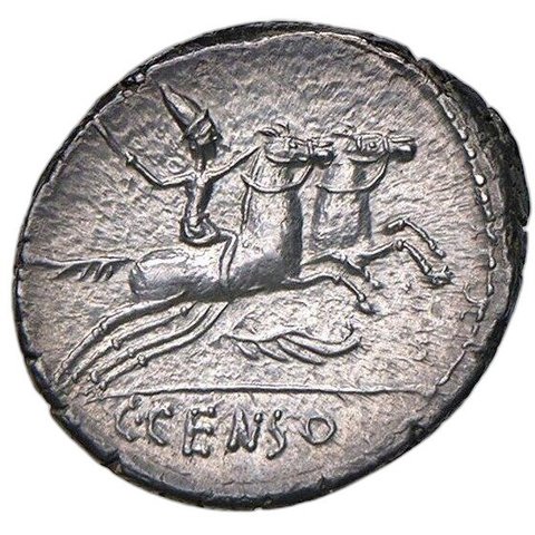 The coin, reverse