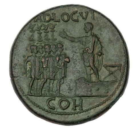 The coin, reverse