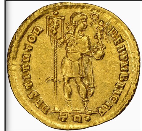 The coin, reverse