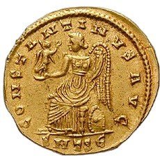 The coin, reverse