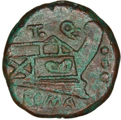 The coin, reverse