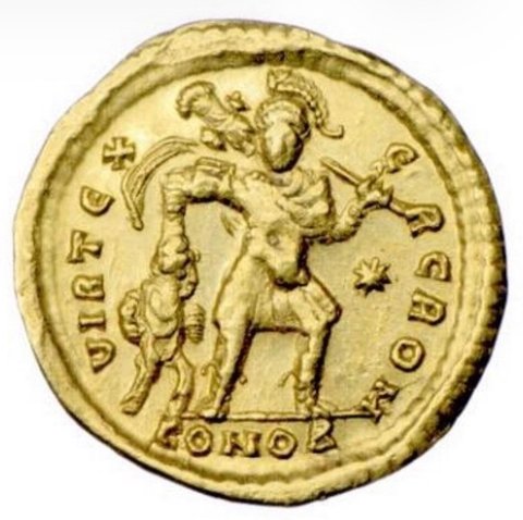 The coin, reverse