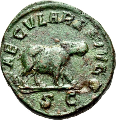 The coin, reverse
