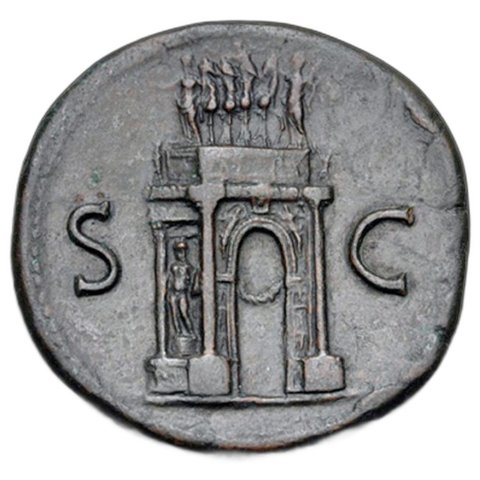 The coin, reverse