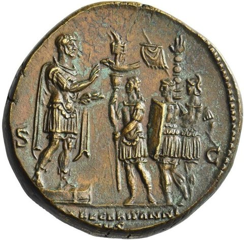 The coin, reverse