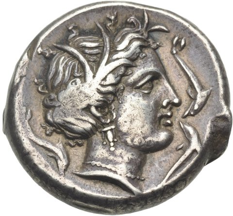 The coin, reverse