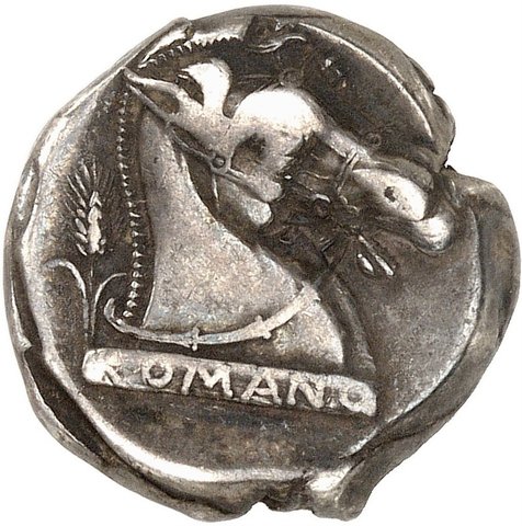 The coin, reverse