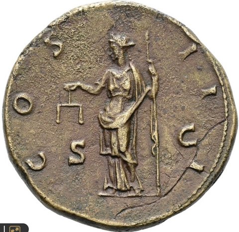 The coin, reverse