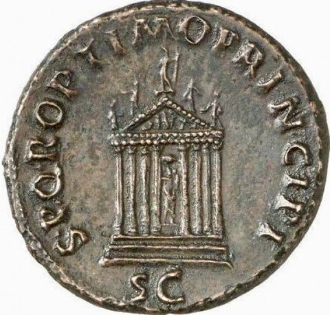The coin, reverse