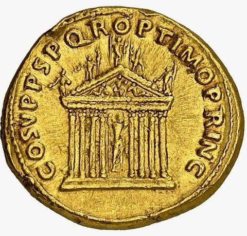 The coin, reverse