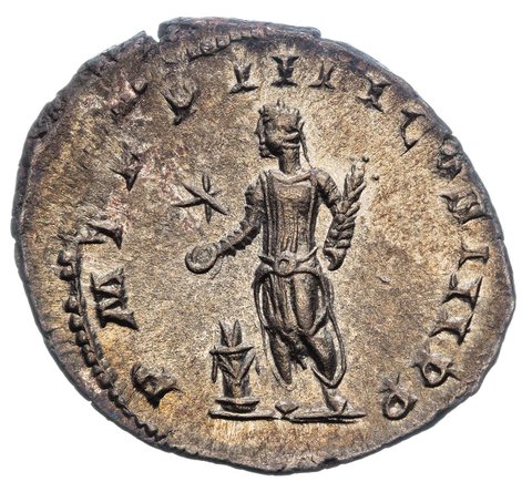 The coin, reverse