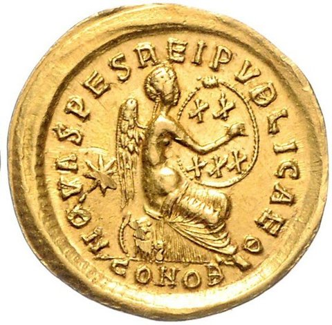 The coin, reverse