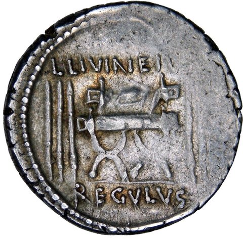 The coin, reverse