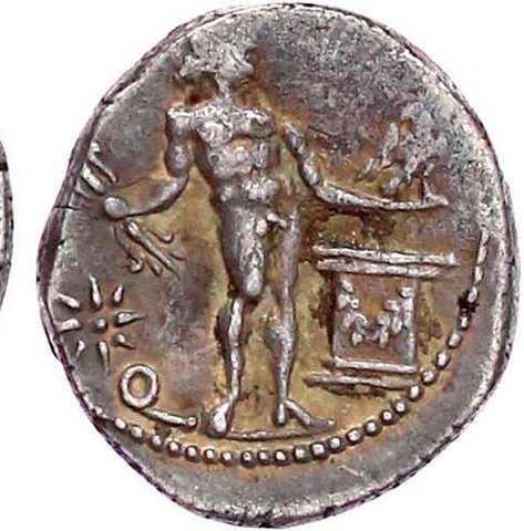 The coin, reverse