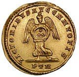The coin, reverse