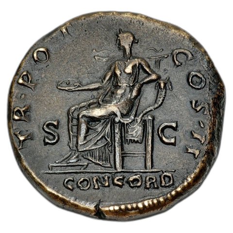 The coin, reverse