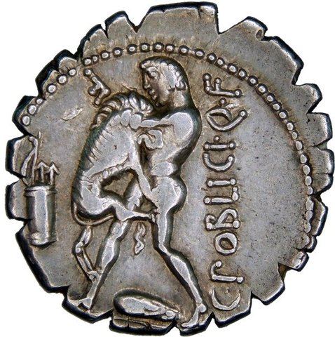 The coin, reverse