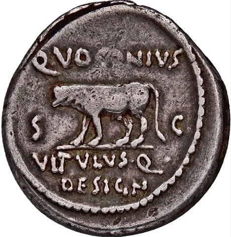 The coin, reverse